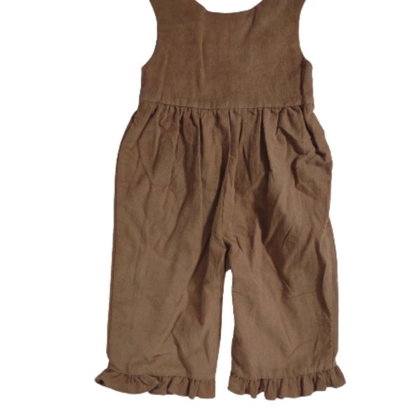 Smocked Cupcake Brown Jumper Baby Size 6M Remember Nguyen NEW - Picture 2 of 7